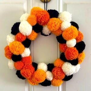 Target 2022 Hyde and Eek Halloween Pom Pom Wreath